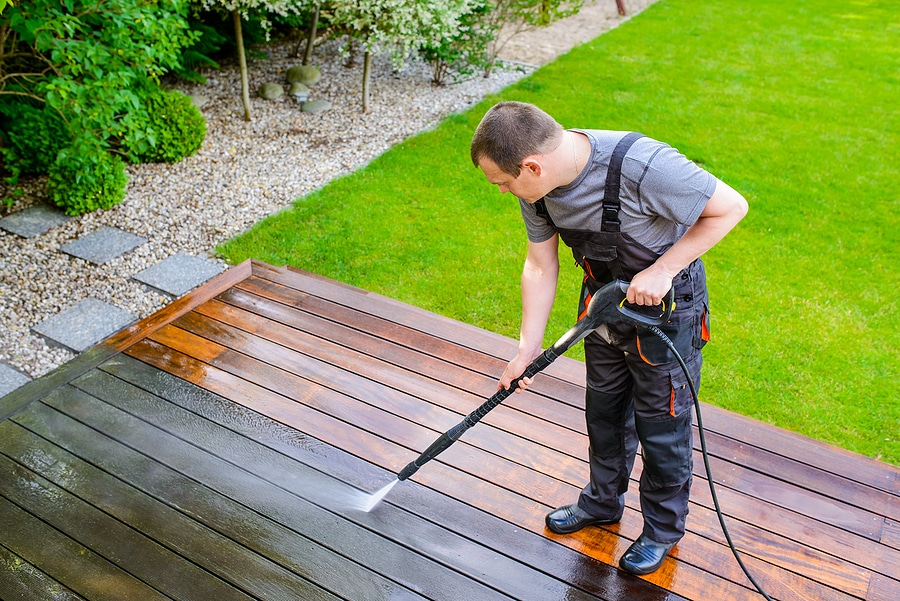 Keep Your New Deck Installation Clean